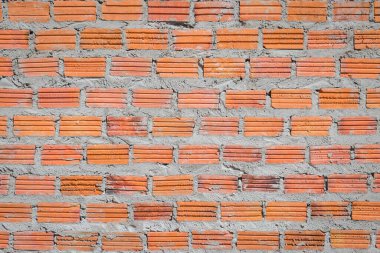 Arkaplan için kırmızı tuğla duvar kullanımı