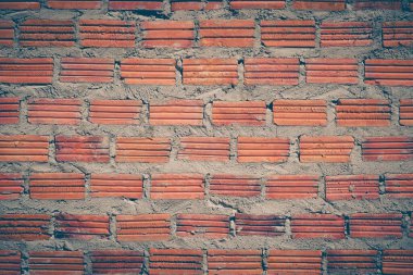 kırmızı tuğla duvar dokusu arka plan