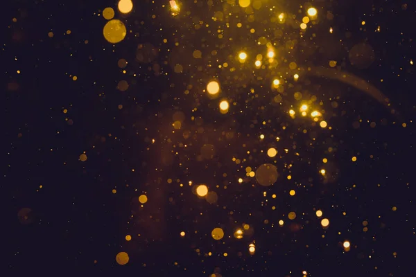 Золотий Абстрактний Фон Боке — стокове фото