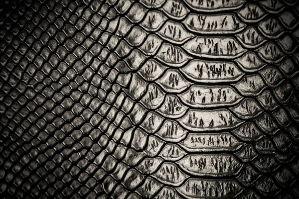 Black snake skin pattern texture background