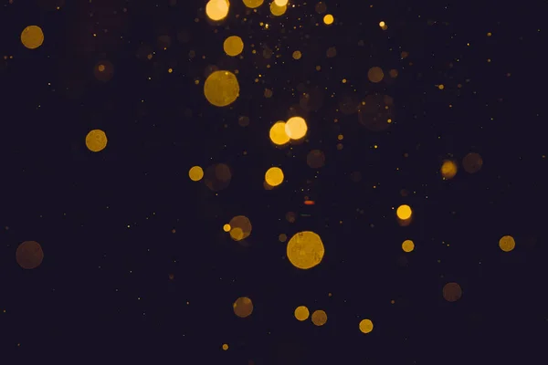 Oro Astratto Bokeh Sfondo — Foto Stock