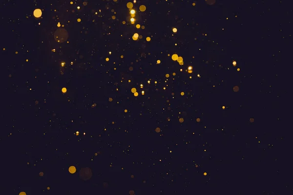 Gold Abstrakcyjny Bokeh Tło — Zdjęcie stockowe