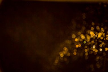 siyah arka plan üzerinde renkli bokeh