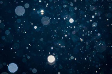 Siyah bokeh arka plan bulanıklık