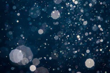 Siyah bokeh arka plan bulanıklık