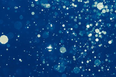 Siyah bokeh arka plan bulanıklık