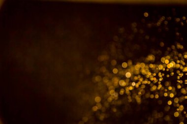 siyah arka plan üzerinde renkli bokeh