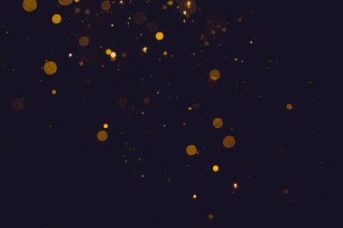 Altın soyut bokeh arkaplanı