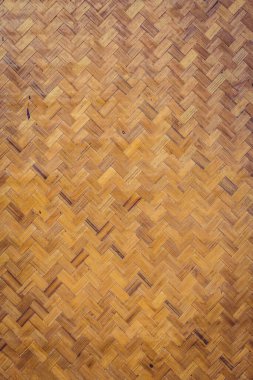 Eski bambu dokuma deseni arkaplanı
