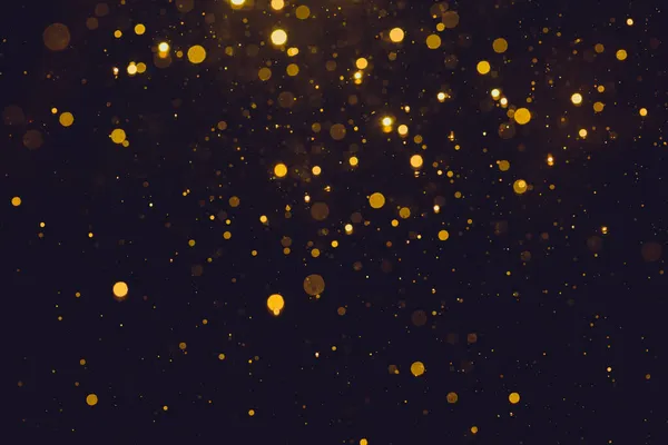 Gold Abstract Bokeh Background — Stock Photo, Image