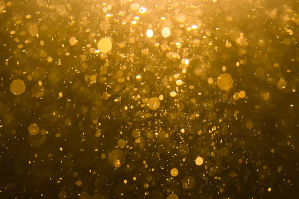 Abstract Gold Bokeh วยพ นหล — ภาพถ่ายสต็อก