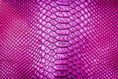 Arkaplan için pembe lüks yılan derisi dokusu