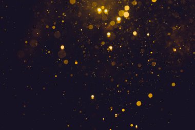 Altın soyut bokeh arkaplanı