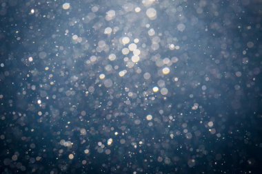 Soyut bulanık bokeh su dokusu arkaplanı