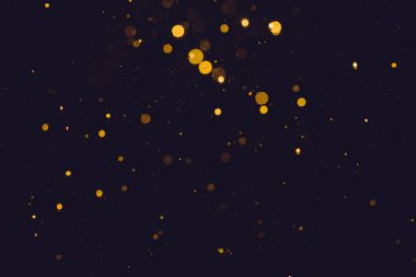 Altın soyut bokeh arkaplanı