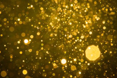 Siyah bokeh arka plan bulanıklık