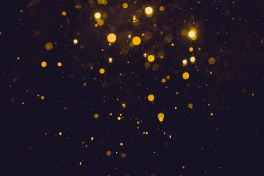 Altın soyut bokeh arkaplanı