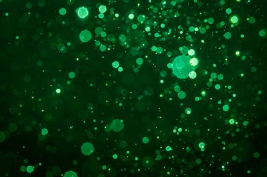 Siyah bokeh arka plan bulanıklık