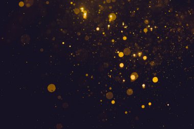 Altın soyut bokeh arkaplanı