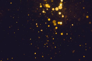 Altın soyut bokeh arkaplanı