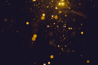 Altın soyut bokeh arkaplanı