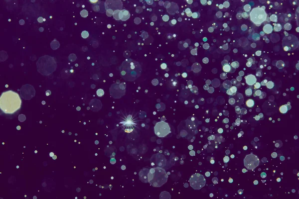 Siyah bokeh arka plan bulanıklık