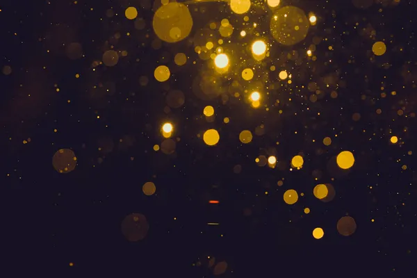 Gold Abstrakcyjny Bokeh Tło — Zdjęcie stockowe