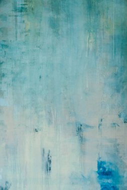 Eski çimento boya mavi duvar arka planı