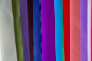 Renkli kumaş dokusu arkaplanı