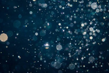 Siyah bokeh arka plan bulanıklık