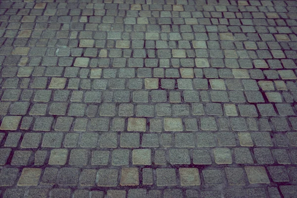 Cobblestone Fundo Textura Pavimento — Fotografia de Stock