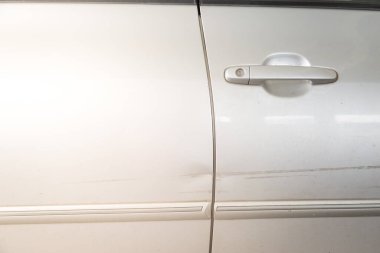 Kazadan sonra araba kazası.