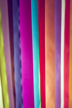 Renkli kumaş dokusu arkaplanı