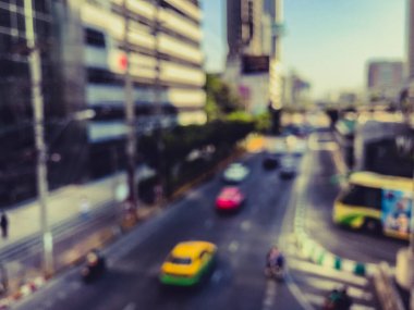 Ofis binası çevresi ve trafik geçmişi bulanıklığı