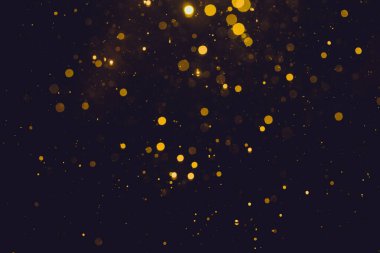 Altın soyut bokeh arkaplanı