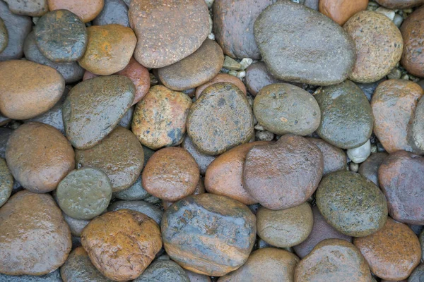 Natte Rock Rivier Textuur Achtergrond — Stockfoto