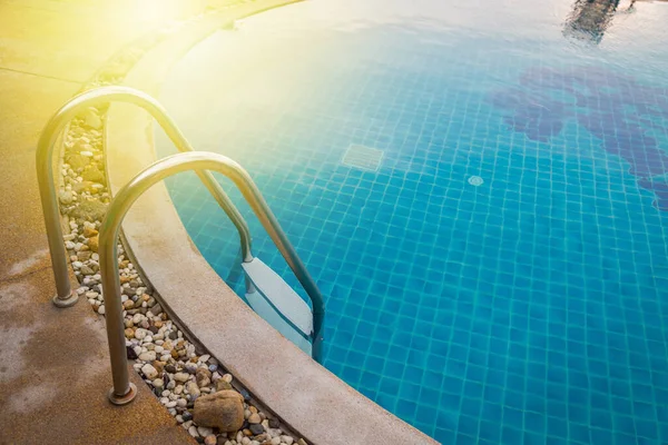 Swiming Pool Blue Water Background — Stock Photo, Image