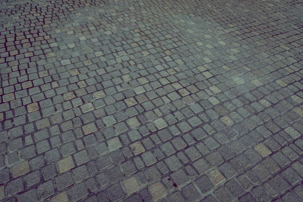 Cobblestone Pavimento Textura Fondo —  Fotos de Stock