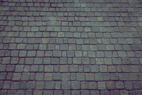 Cobblestone Fundo Textura Pavimento — Fotografia de Stock