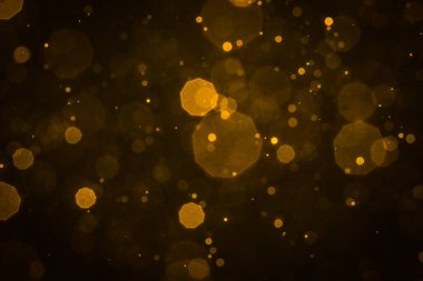 Soyut bulanık altın parıltılı bokeh arkaplan