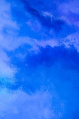 Soyut mavi boya arkaplanı