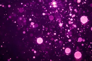 Siyah bokeh arka plan bulanıklık