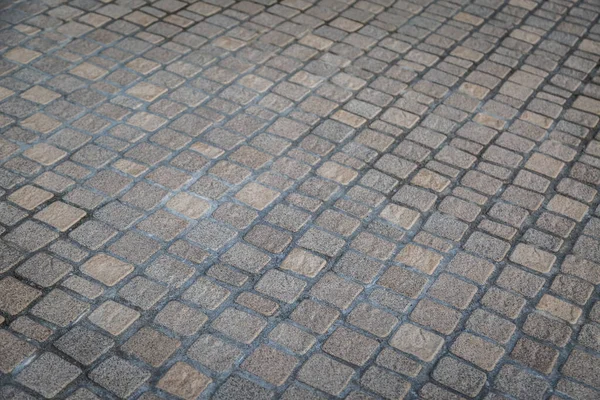 Cobblestone Pavimento Textura Fondo — Foto de Stock