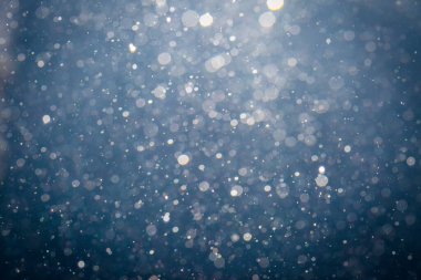 Soyut bulanık bokeh su dokusu arkaplanı