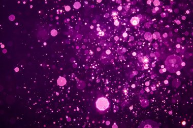 Siyah bokeh arka plan bulanıklık