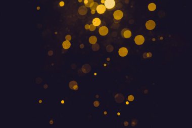 Altın soyut bokeh arkaplanı