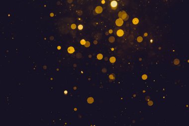 Altın soyut bokeh arkaplanı