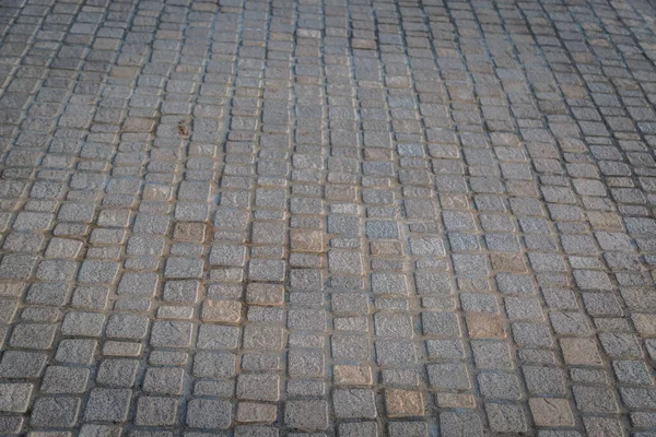 Cobblestone Pavimento Textura Fondo — Foto de Stock