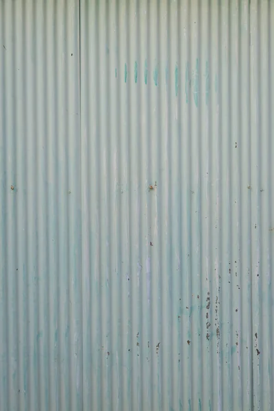 Старая Зеленая Металлическая Стена Забора Цинка Заднего Плана — стоковое фото
