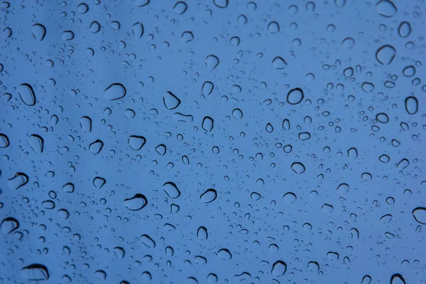Wassertropfen Regentag — Stockfoto